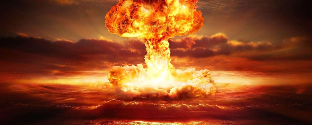 With still some war (or *at least* terrorism) ongoing, we never know when real nukes will start exploding. This nuke blast is illustrational picture for web post with *nuke* statements.