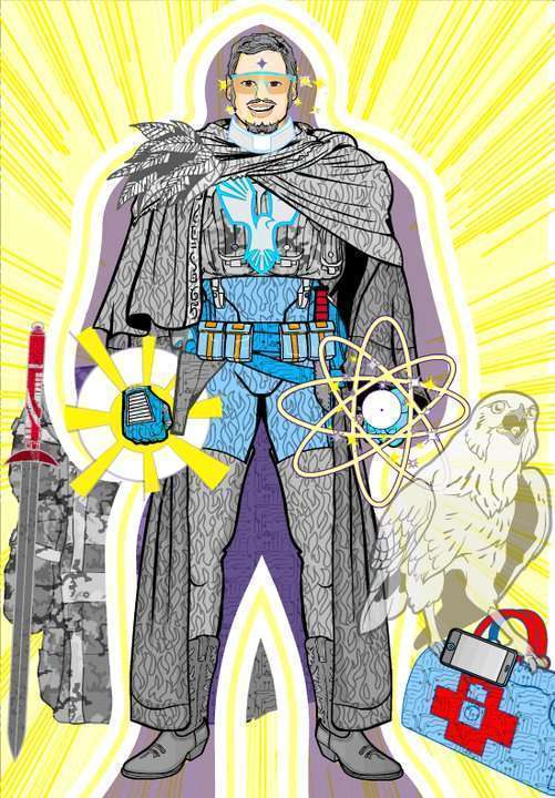 Grandmaster Radan Chrobok as TTRPG hero (Ormrin Sinkalte Ged - as the hero wizard form *Wizard from Earthsea*, Ursula le Guin).